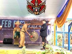 Fakultas Ekonomi dan Bisnis UM Metro Buka Festival Bazar UMKM