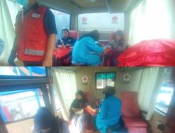 Stok Darah Terus Berkurang, PMI Metro Jemput Bola Mendatangi Keramaian Masyarakat