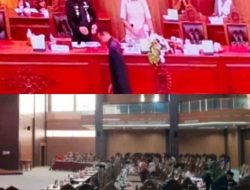 DPRD Lubuklinggau Adakan Rapat Paripurna Pembahasan Mendengar Pandangan Fraksi-Fraksi