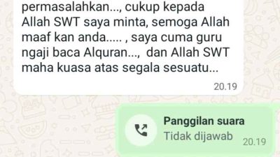 Merasa tidak Terima Diberitakan, Kades Banjarrejo Lampung Timur akan Doakan Wartawan