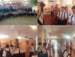 SMP N 9 Metro Barat adakan Kunjungan ke Rumah Informasi Sejarah (RIS)