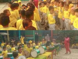 Pembelajaran yang Beraneka Ragam Sekolah ini, Anak-anak TK PGRI Metro Timur Lihai Mainkan Drumband