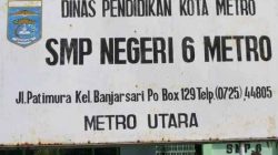 Diduga Modus Pungli dan Korupsi! Bahan Seragam Sekolah SMP Negeri 06 Metro Utara Sungguh Fantastis