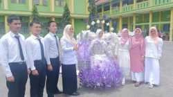 Sebagai Bentuk Kepedulian, Dihari Ulang Tahun nya yang ke-23, SMK Negeri 3 Metro Adakan Bakti Sosial