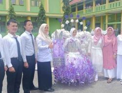 Sebagai Bentuk Kepedulian, Dihari Ulang Tahun nya yang ke-23, SMK Negeri 3 Metro Adakan Bakti Sosial