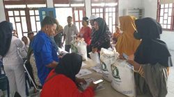 Pembagian Beras Dihari Ketiga Kampung Terbanggi Besar telah Terealisasi Delapan Puluh Empat Persen