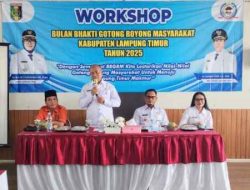 Melalui PMD, Pemkab menggelar Workshop Bulan Bhakti Gotong Royong Masyarakat