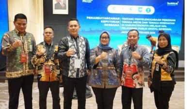 Bupati Lampung Timur menghadiri Acara Penting di Gedung Adhiyatma, Kementerian Kesehatan