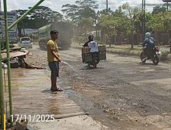 Tak Kunjung Diperbaiki, Warga Banjarsari Metro Lampung Keluhkan Debu dan Kerusakan di Jalan Pattimura