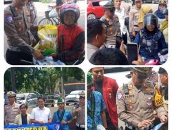 Operasi Zebra 2025, Polres Metro Berikan Reward kepada Pengendara Tertib Lalu Lintas Lengkap dengan Surat