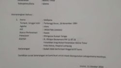 Rugikan Hak Masyarakat, Ketua RW 11 Iringmulyo Metro Timur Diduga Hilangkan Bantuan dengan Membuat Keterangan Palsu Nyatakan Bukan Lagi Warganya